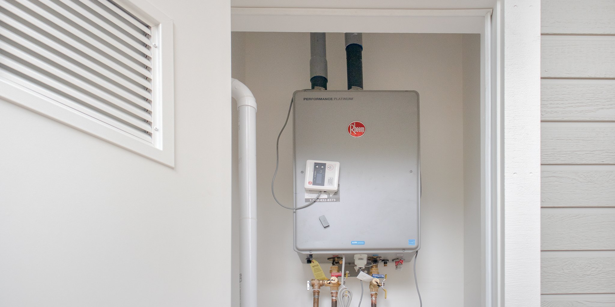 Tankless Hot Water Heater for California ADU